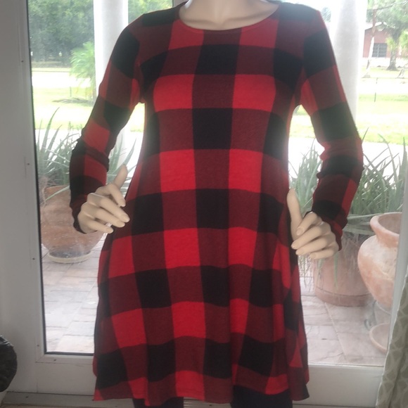 HACCI PLAID POCKET TUNIC TOP - Picture 11 of 13